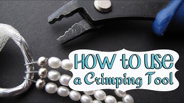 How to Use a Crimping Tool to Finish Beaded Jewelry