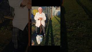 В гостях у тёти в татарской деревне.