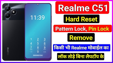 Realme C51 Hard Reset | Realme rmx3830 Pattern, pin Unlock Without Pc | realme c51 pin unlock