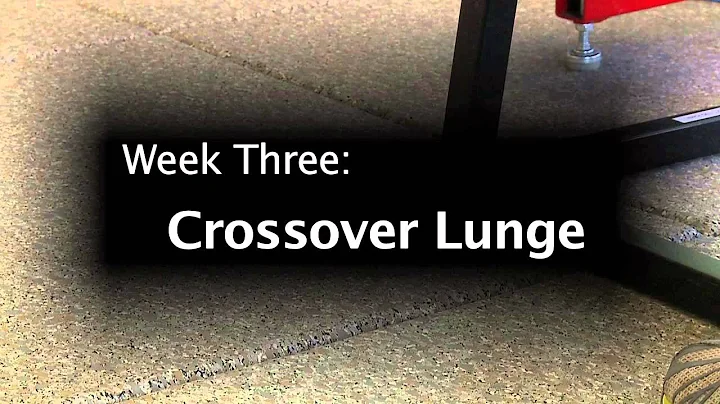 Jen Hudak Ski Exercises: Crossover Lunges