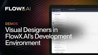 Famous Visual Designers in our Development Environment Demo - FlowX.AI Profile