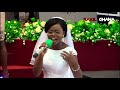 Wow bride ministers on her wedding day