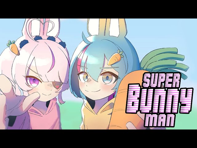 【Super Bunny Man】FIRST YEAR BIG BRAIN DUO【NIJISANJI EN | Kyo Kaneko】のサムネイル