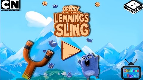 Grizzy And The Lemmings Lemmings Sling Shot Gameplay ✔