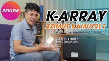 K-Array Azimut-KAMUT2L1 – Dàn âm thanh SIÊU NHỎ, 