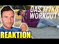 Sascha Huber reagiert auf MIKE macht ein Workout von mir mit 177 KG