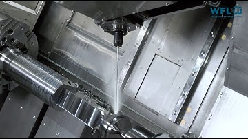 Gun drilling in a M65 MILLTURN