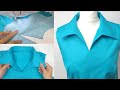 The best Sewing Tips and Tricks for this collar are here | Sewing is easier than you think