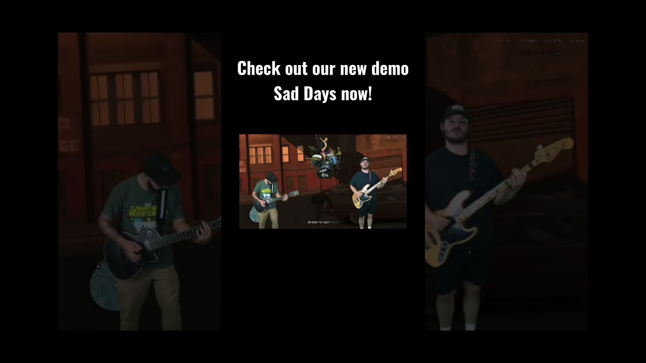 Check out our new demo Sad Days now on Bandcamp and SoundCloud!                         Link in bio!