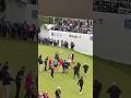 Nick Taylor Walkoff Eagle followed by Adam Hadwin tackled by security - PGA Championship