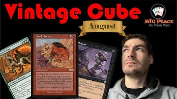 Did Sneak Attack Really Come Through | Vintage Cube MTGO | MtG Josh (SavageHunter77)