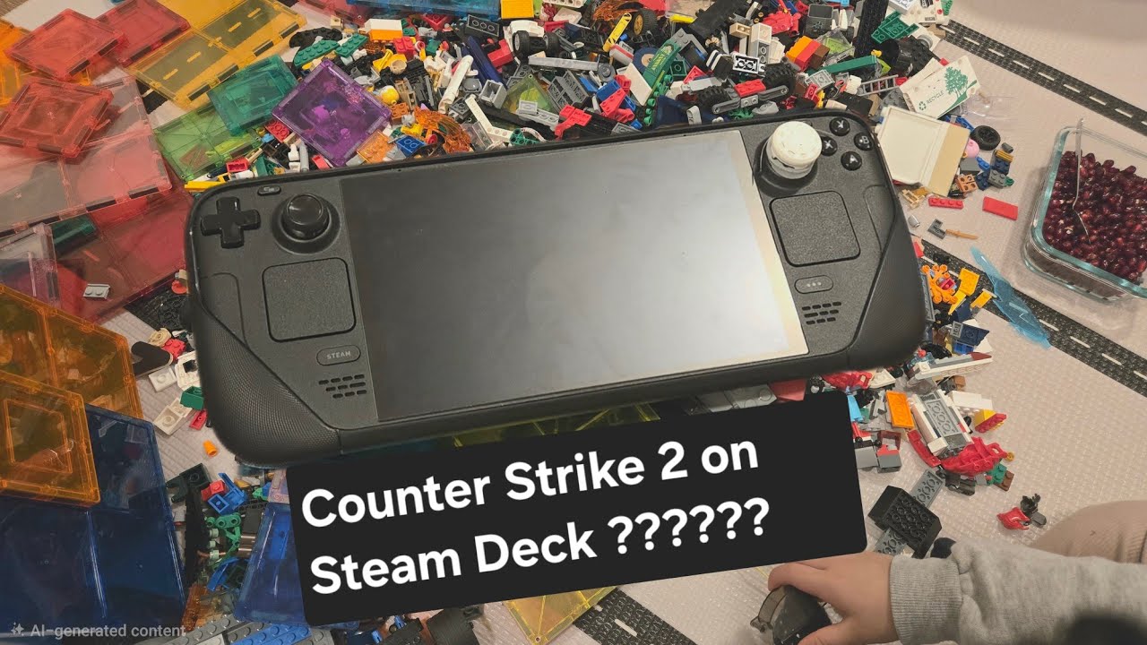 peak dad gaming CS2 on SteamDeck 
