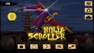 Ninja Scroller Android Gameplay screenshot 1