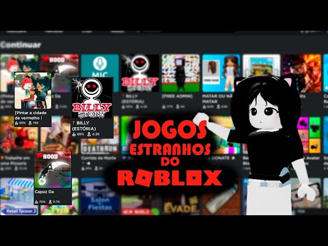 Os jogos mais estranhos do Roblox!