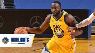 Draymond Green Initiating Warriors Offense 2020-21 Nba Highlights