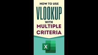 How to VLOOKUP with Multiple criteria in Excel - Use Excel VLOOKUP with Criteria in Multiple Columns