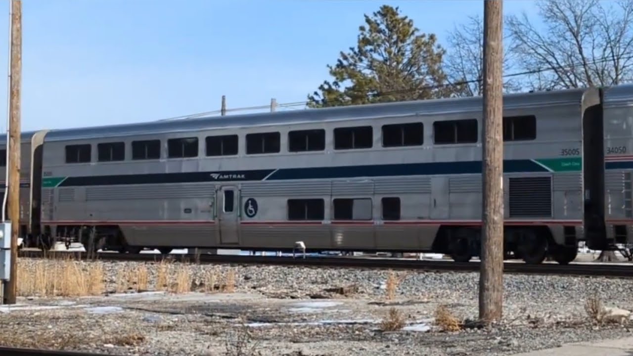 02/09/26 - Phase 7 Amtrak superliner, fresh CN rebuild, and BNSF coal train