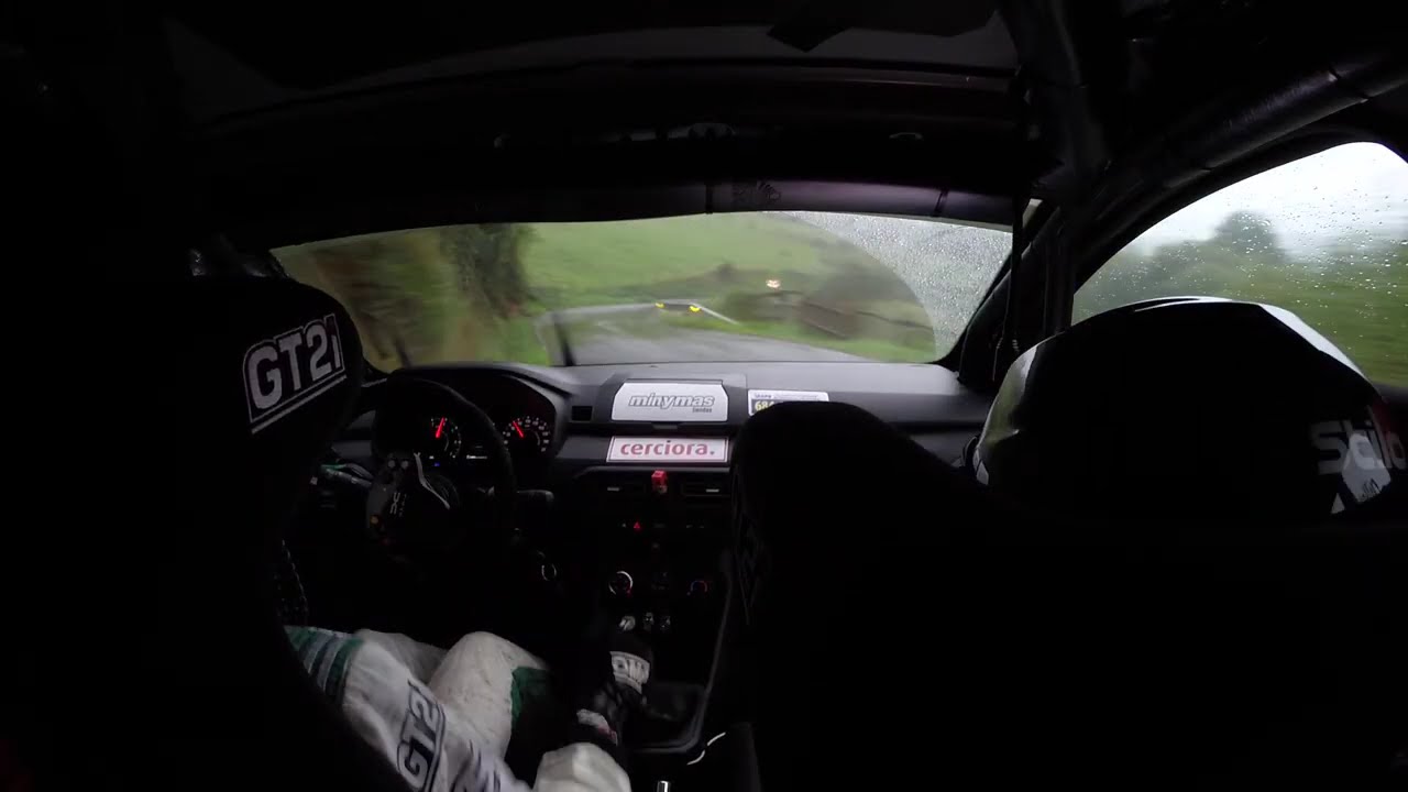 Esteban Vallín-Irene Caso, La Collada 2, Rally Montaña Central 2025, Dacia Sandero Volan Fapa
