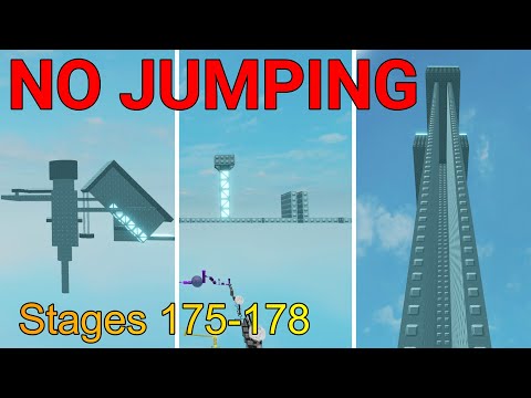 No Jumping Difficulty Chart Obby (Stages 175-178)