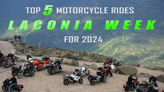 Top 5 Motorcycle Rides for LACONIA Motorcycle Week 2024!