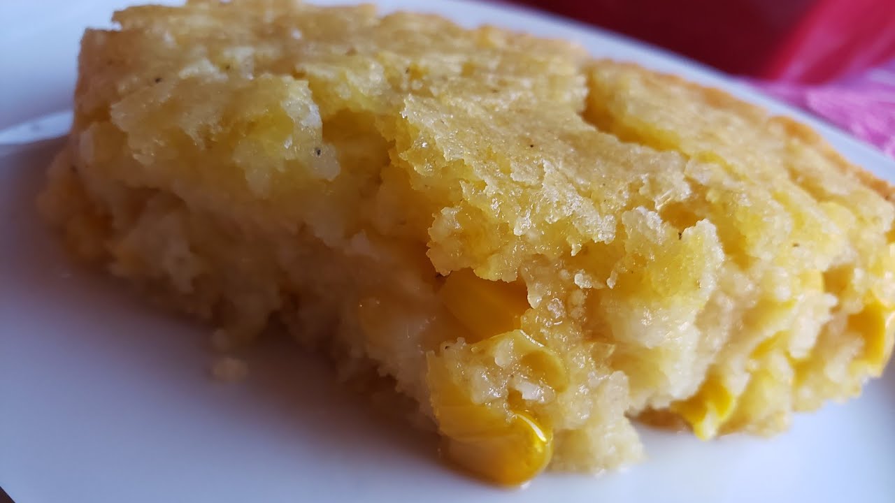 Sweet Corn Cake - YouTube