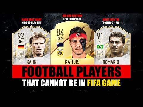 FOOTBALL PLAYERS That **CANNOT** Be In FIFA Game! ❌😵 ft. Kahn, Katidis, Romario… etc