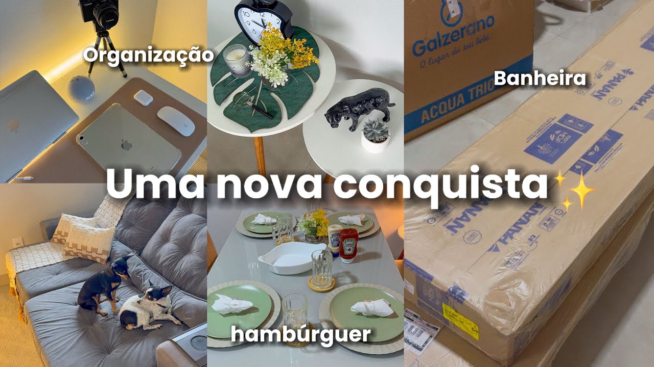 ORGANIZAÇÃO DA SALA NA CASA NOVA | FICOU LINDAAA😍 PRIMEIRO ALMOÇO EM FAMÍLIA, COMPRAMOS UM… 🥹
