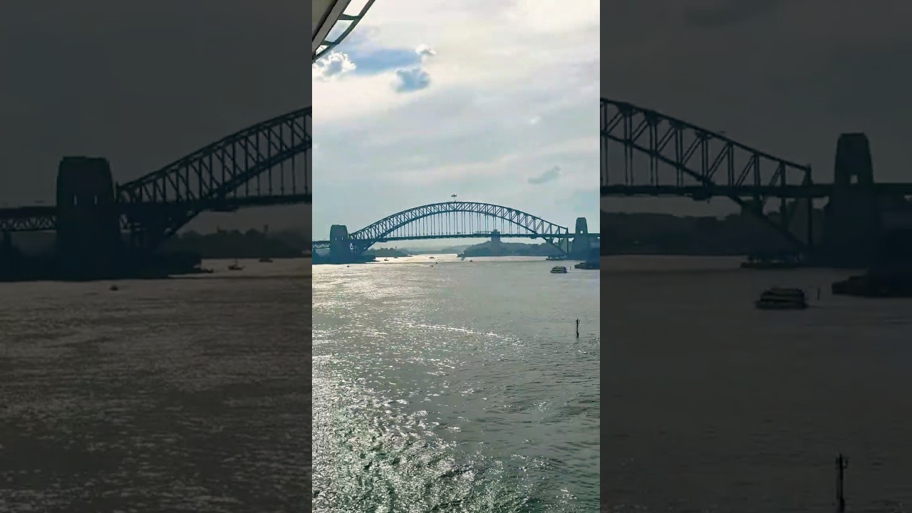 Harbour Bridge View from Stateroom - Celebrity Edge Cruise 🚢 Series 2026 Day 1