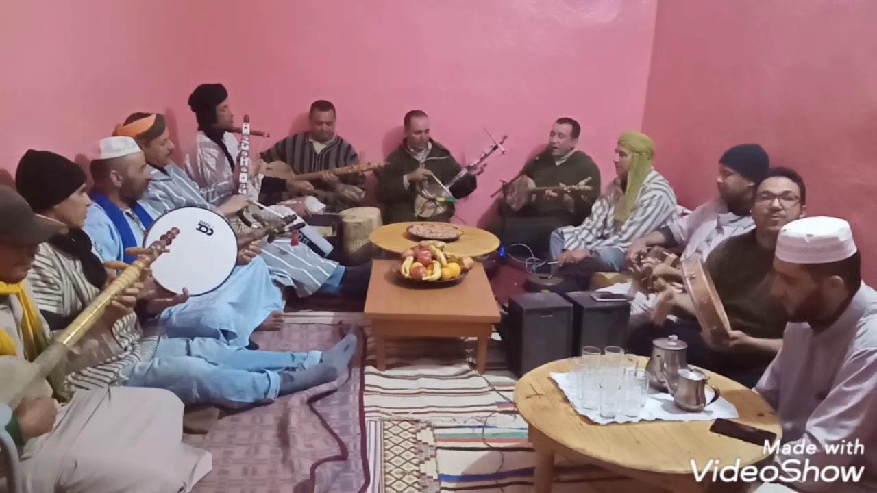 فيديو تاني الاربعاء إرسموكن مع الفنان ايدر اومغار  و الريس براهيم الخرازي 🌷إكيور🌹 ديمدوكال🌹