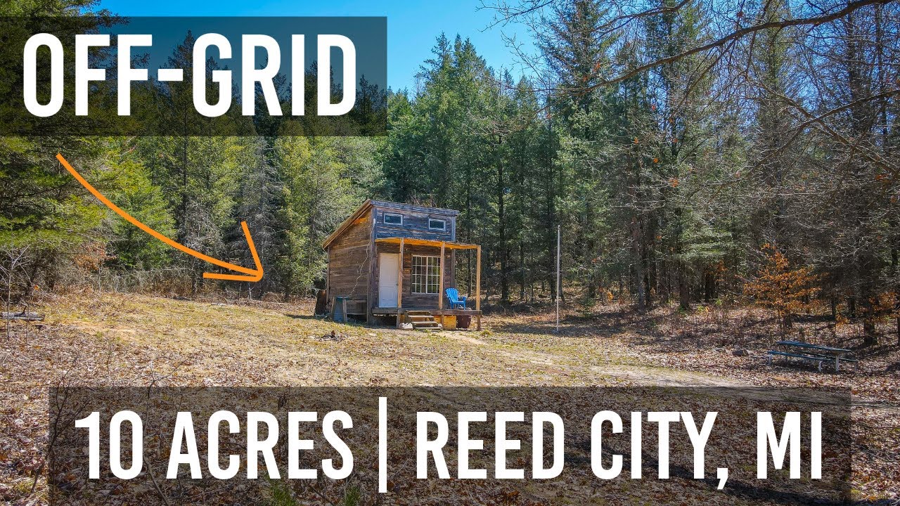 $69,999 | Off-Grid Cabin & 10 Acres | N Cypress Ave, Reed City, MI - Century 21 Trophy Class