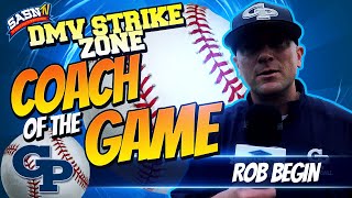 DMV Strike Zone Interviews Georgetown Prep Head Coach Rob Begin