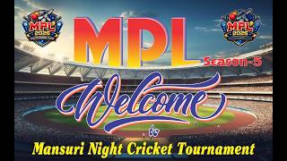 DAY 1 MANSURI PREMIER LEAGUE || SEASON -5 PARBADA || IKON LIVE EVENT ||