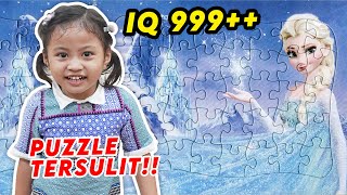 LUAR BIASA IQ AMANDA 999 UMUR 3 TAHUN BISA MENYELESAIKAN GAME PUZZLE‼️😱