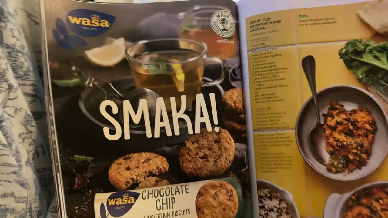 Looking through a Buffe Magazine and Whispering - ASMR