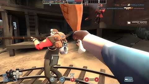 Tf2 - Demoknight trimps sniper cross map crit doms him