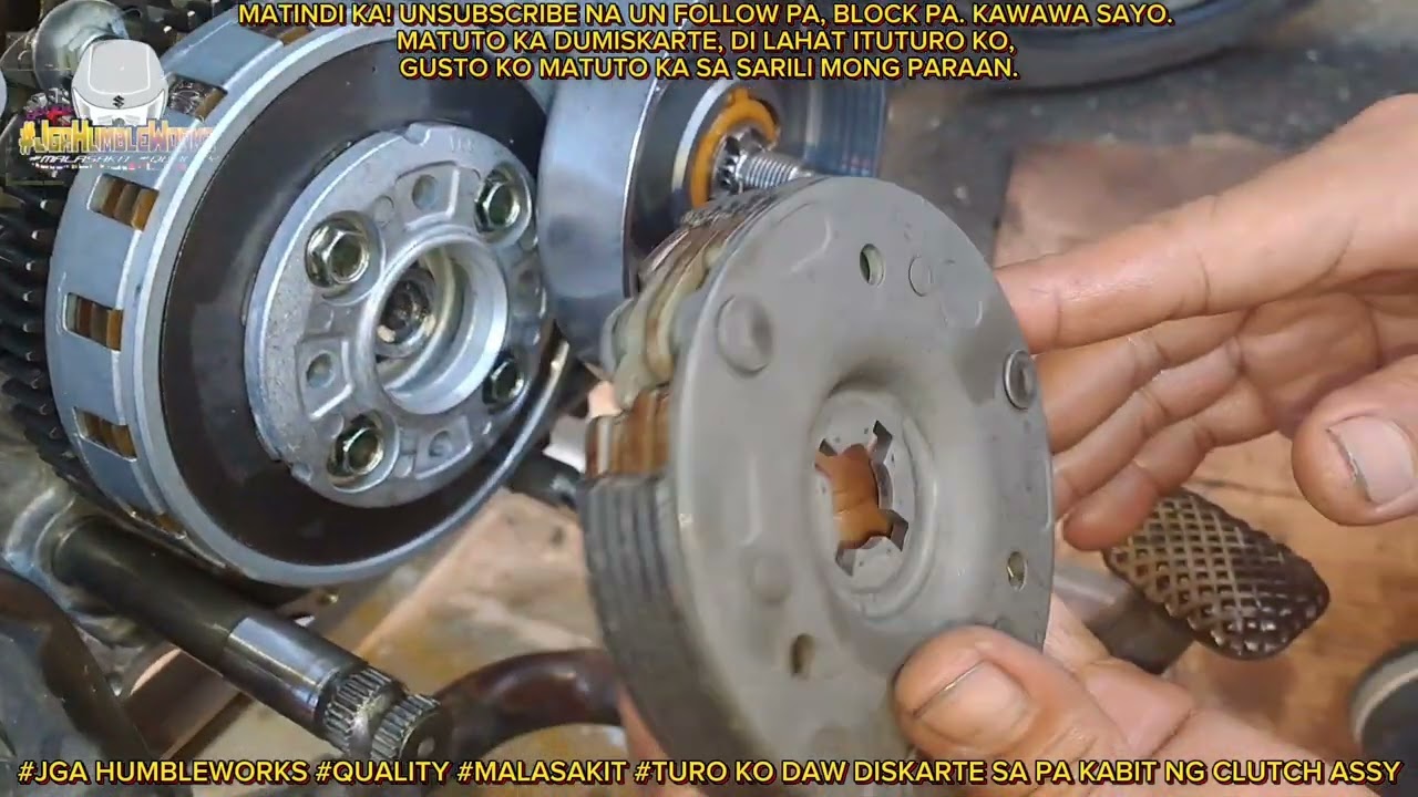 RAIDER J FI 115 PAANO DAW KINAKABIT ANG CLUTCH AASEMBLY. TURO KO NA PO BOSS. KAWAWA SAYO BOSSING.
