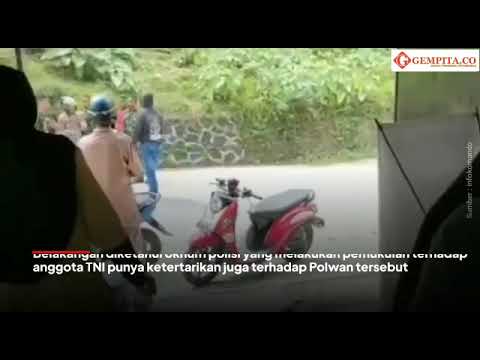 Diduga Cemburu Asmara, Polisi Adu Jotos dengan TNI