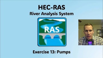 HEC RAS Exercise 13 - Pumps