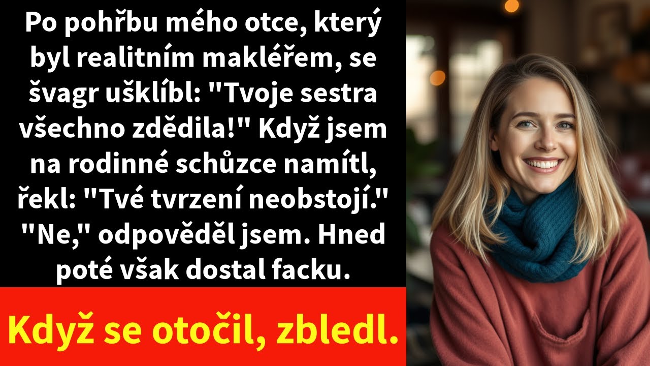 „Vzala jsem si tě kvůli dědictví a teď je všechno v hájí!" křičela moje sestra na svého manžela. Otec nám zanechal celý majetek, ale v závěťi stálo, že patří mně. Sestra si najala právníka, abý to...