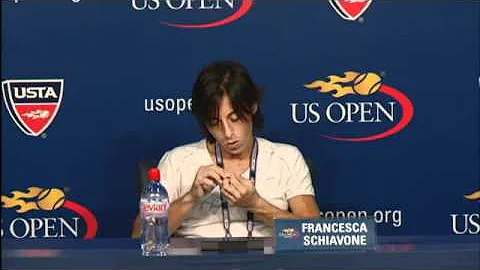 2010 US Open Press Conferences: Francesca Schiavon...