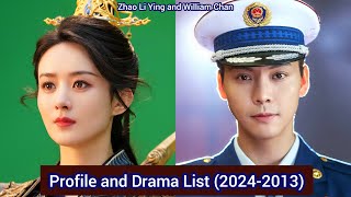 Zhao Li Ying and William Chan (Chan Wai Ting)  | Profile and Drama List (2024-2013) |