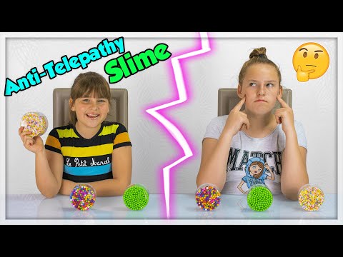 ANTI TWIN TELEPATHY SLIME CHALLENGE !