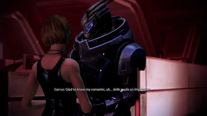 Mass Effect™ 3 - Garrus & Shepard flirting