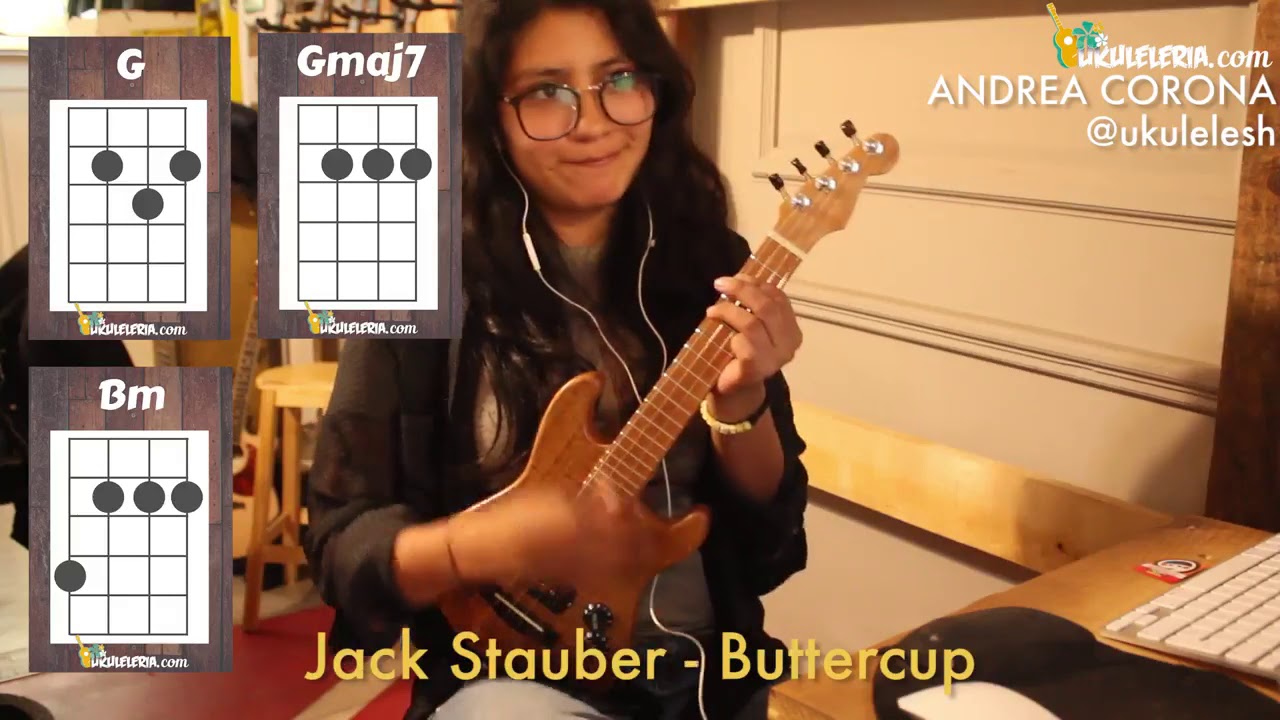 Jack Stauber Buttercup Ukulele YouTube