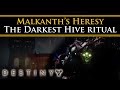 Destiny 2 Shadowkeep Lore - The most heretical Hive ritual & the hidden swarm after Crota’s death!