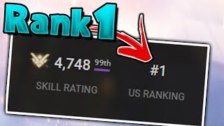 What THE Rank 1 NA Player Looks Like - Overwatch Montage
