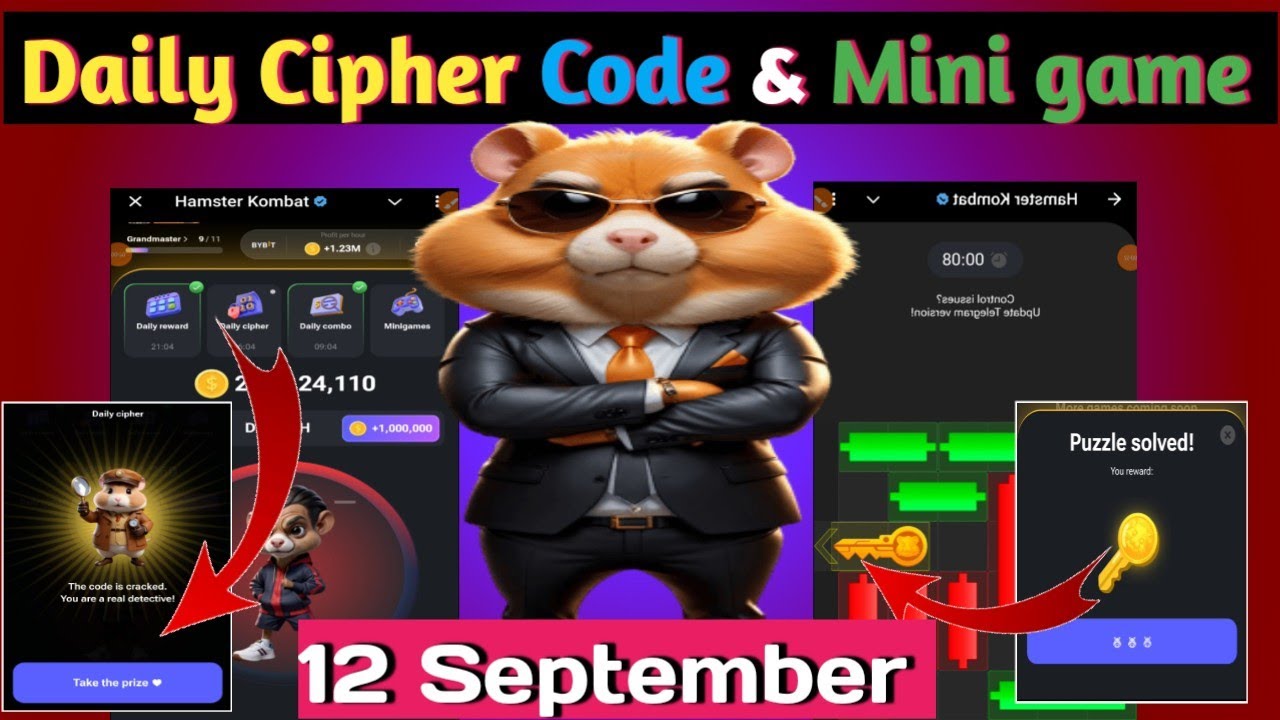 hamster kombat daily cipher | hamster kombat mini game | daily cipher ...