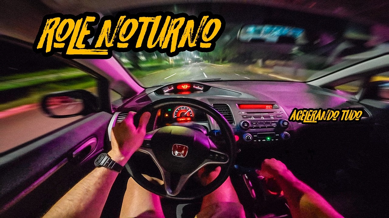 EXECUTANDO O HONDA CIVIC SI!! K20 GIRANDO TUDO