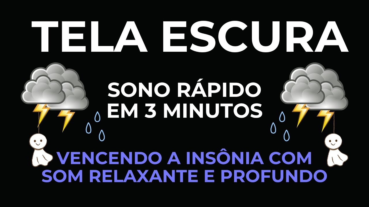 Chuva Pesada e Raios 🌩️ Sons da Natureza para Relaxamento e Paz Interior