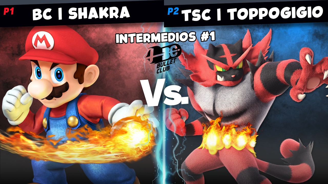 BC UTST - SHAKRA (MARIO) Vs. TOPOGIGIO (INCINEROAR) - SEMIFINAL - SSBU